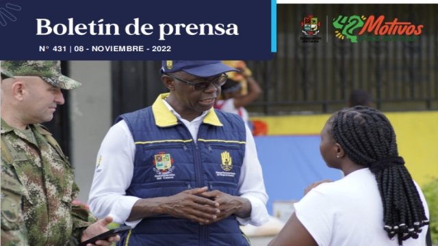 Boletin de Prensa No. 431 Noviembre 08 de 2022