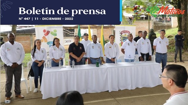 Boletin de Prensa No. 447 Gobernacion del Cauca