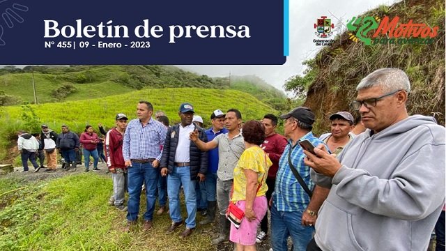 Boletin de Prensa No. 455 Gobernacion del Cauca
