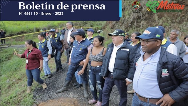 Boletin de Prensa No. 456 Gobernacion del Cauca