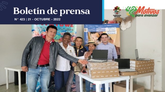 Boletin de PrensaNo. 423 21 de Octubre de 2022