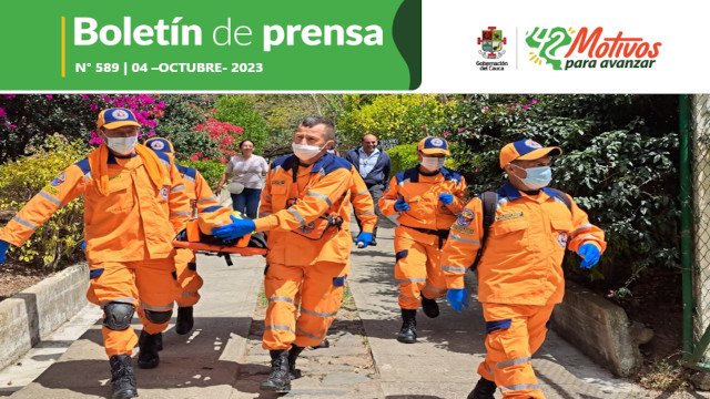 BOLETÍN DE PRENSA Nº 589 GOBERNACIÓN DEL CAUCA