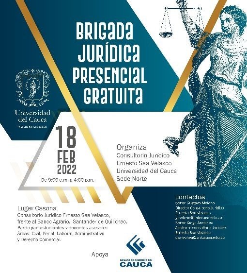Brigada jurídica presencial gratuita