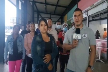 COMERCIANTES RECHAZAN ACTOS VIOLENTOS QUE SE HAN PRESENTADO EN LA PLAZA DE MERCADO