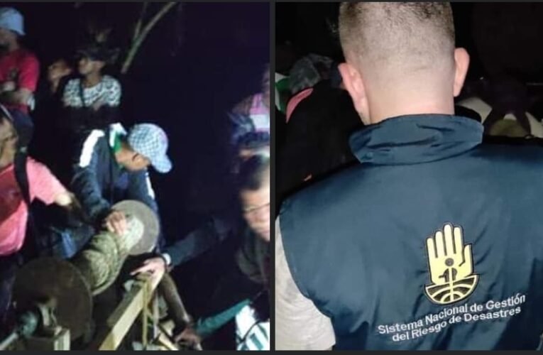 Continúa el rescate de las personas atrapadas en la mina