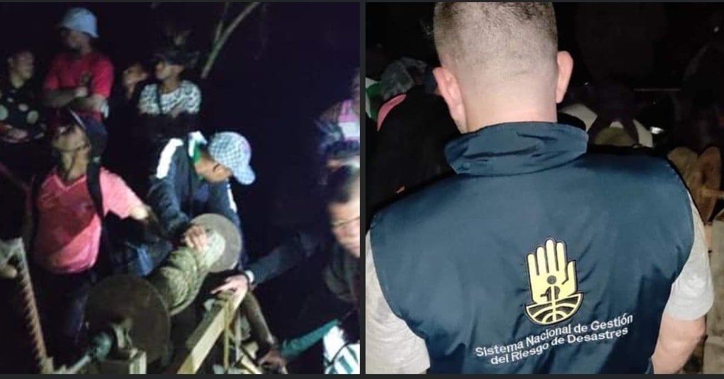 CONTINUA EL RESCATE DE LAS PERSONAS ATRAPADAS EN LA MINA