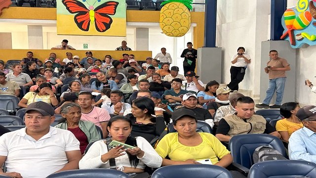 Caloto fue escenario de una gran audiencia pública por la paz y los derechos humanos