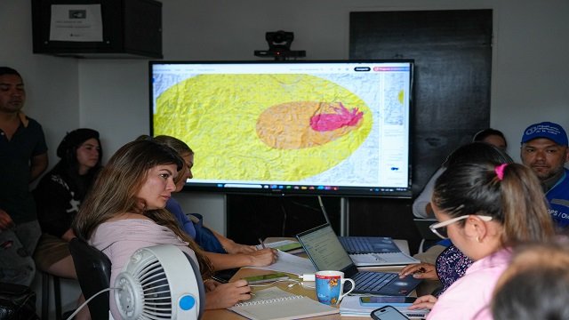 Cauca fortalece acciones frente a la Alerta Naranja del Volcán Puracé