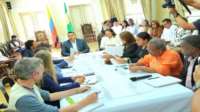 Cauca fortalece diálogo con delegación internacional para la protección de la niñez