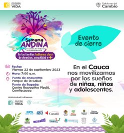 Cauca se prepara para celebrar la Semana Andina para la prevencion de embarazos en la adolescencia