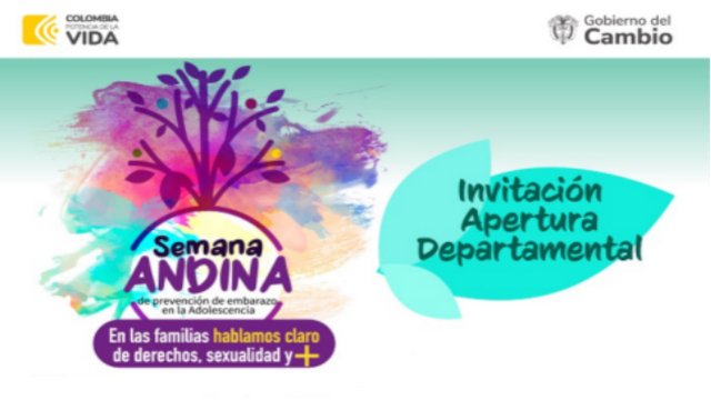 Cauca se prepara para celebrar la Semana Andina para la prevención de embarazos en la adolescencia