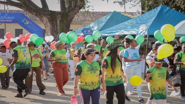 Cerca de 200 personas se unen en la gran Caminata por la Vida en Quilichao