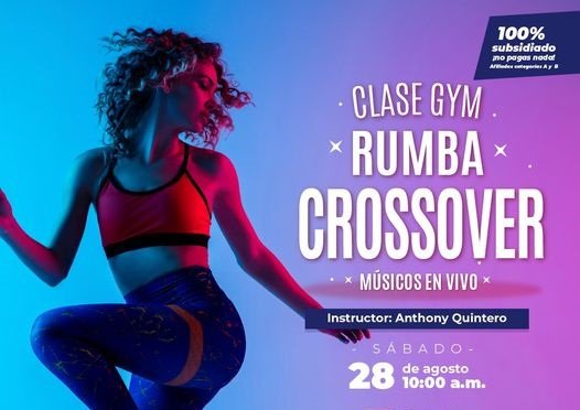 Clase Gym Rumba Cross Over «Músicos en Vivo»