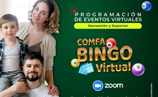 Disfruta este domingo 19 de septiembre del ComfaBingo Virtual