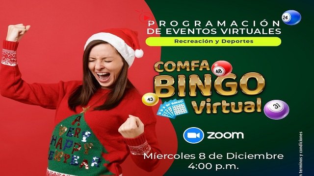 ¡Un dinerito extra no está de más! Comfabingo virtual