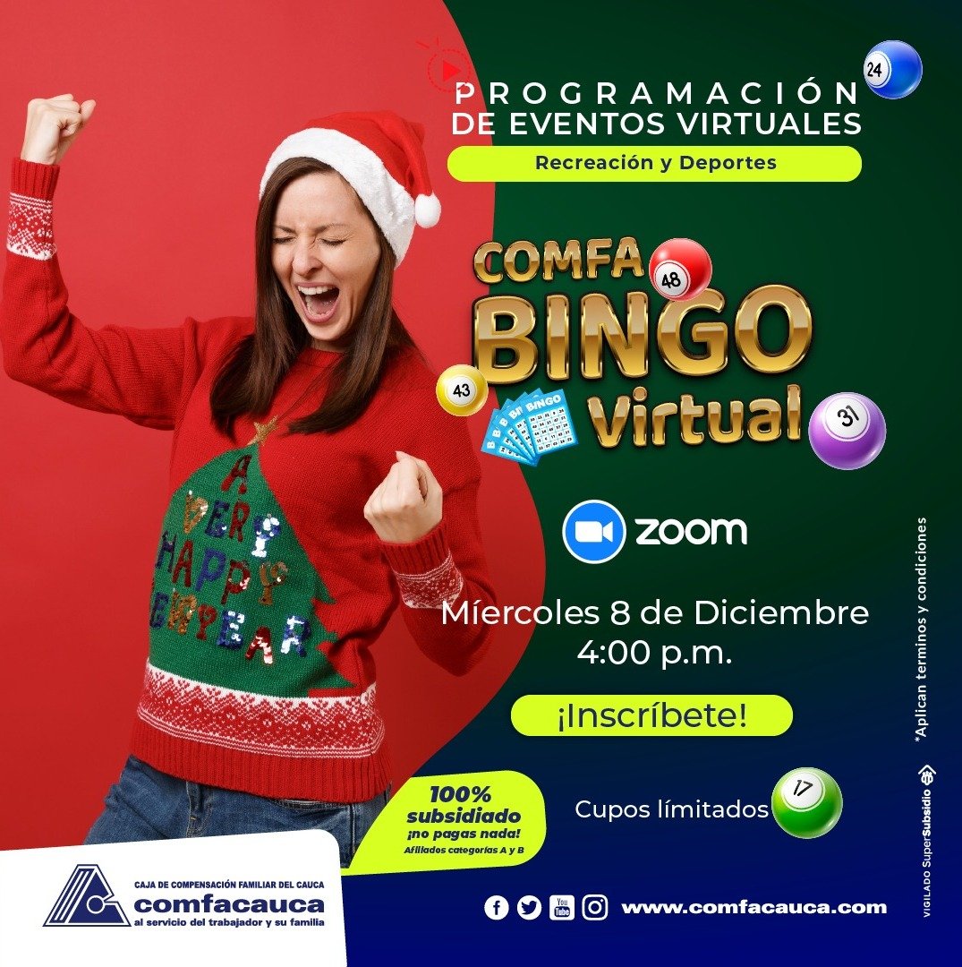 Comfabingo virtual - Comfacauca