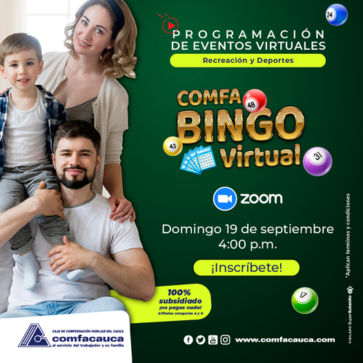 Comfa Bingo Virtual