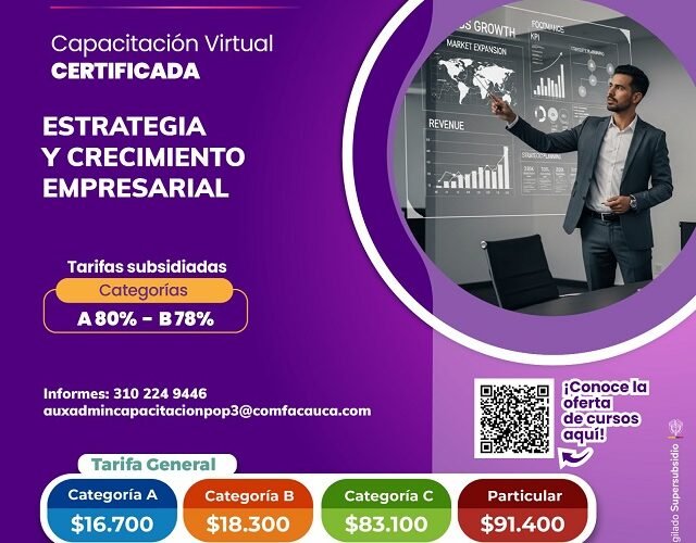 💻 ¡Capacítate desde casa!: Comfacauca abre convocatoria para cursos virtuales certificados