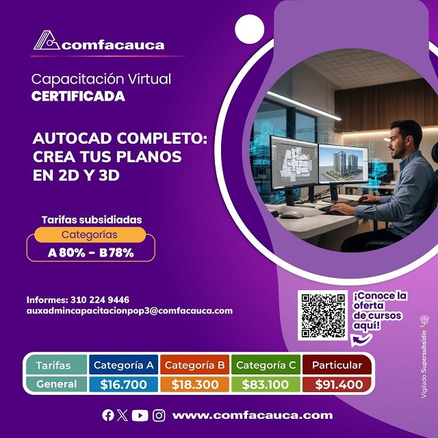 🎓 Comfacauca lanza cursos virtuales con docentes internacionales: Una apuesta por el talento global 38 Comfacauca lanza cursos virtuales con docentes internacionales