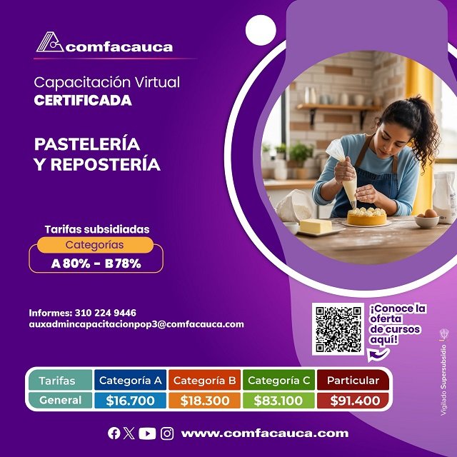 🎓 Comfacauca lanza cursos virtuales con docentes internacionales: Una apuesta por el talento global 35 Comfacauca lanza cursos virtuales con docentes internacionales