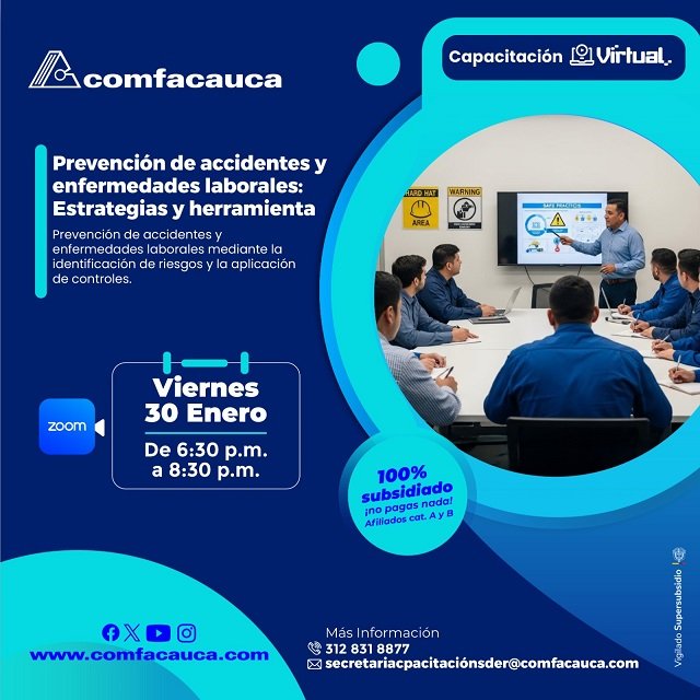 🎓 ¡Capacítate gratis!: Comfacauca lanza oferta de cursos virtuales 100% subsidiados para sus afiliados 36 Comfacauca lanza oferta de cursos virtuales 100% subsidiados para sus afiliados