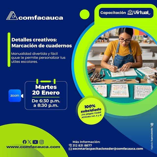 🎓 ¡Capacítate gratis!: Comfacauca lanza oferta de cursos virtuales 100% subsidiados para sus afiliados 38 Comfacauca lanza oferta de cursos virtuales 100% subsidiados para sus afiliados