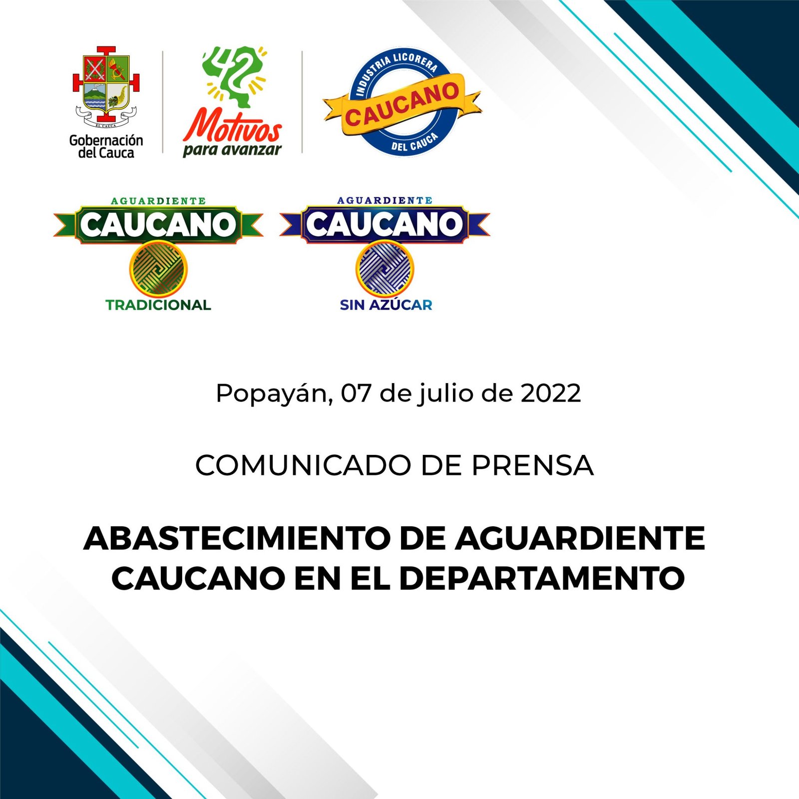 Comunicado Industria Licorera del Cauca