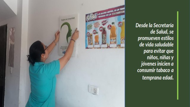 Con actores estratégicos, Gobierno Departamental trabaja para prevenir la epidemia del tabaquismo en la región