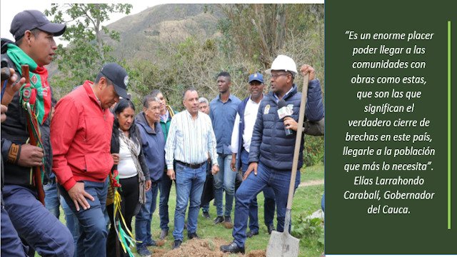 Con una inversión de $24.000 millones, inició la construcción del acueducto de Cargachiquillo en Totoró