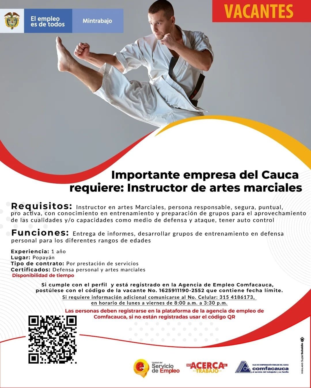 Conoce las vacantes de empleo disponibles en el departamento7