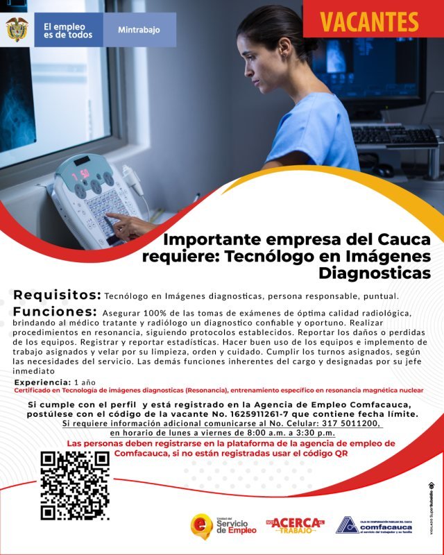 Conoce las vacantes de empleo que tenemos en todo el departamento6