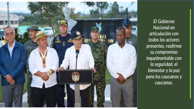 Consejo de Seguridad en el Cauca traza estrategias para construir paz en los territorios