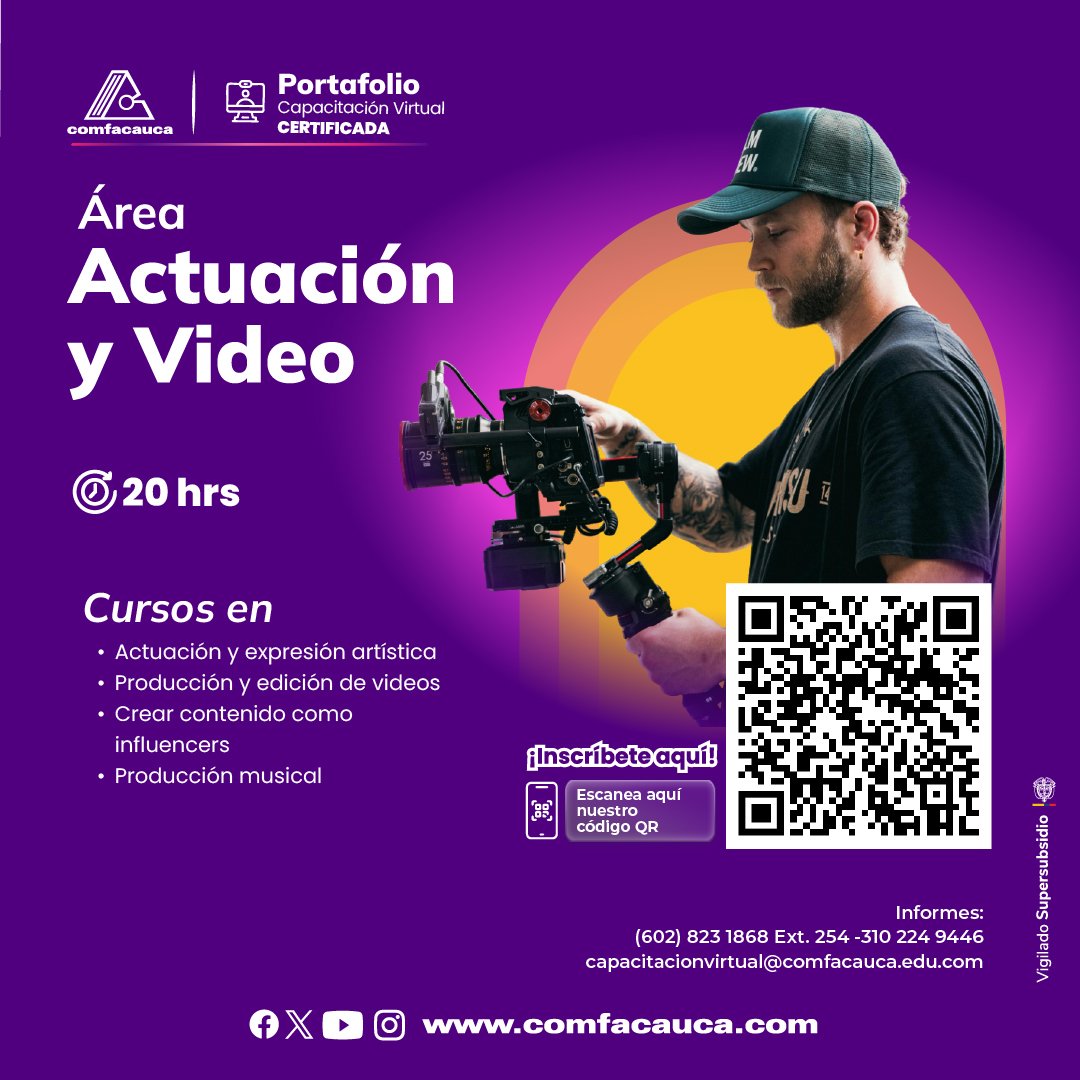 Cursos Virtuales Certificados Aprende a tu Ritmo y Horario - Comfacauca