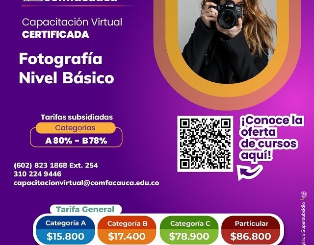 📸✨ ¡Captura momentos únicos con este curso de fotografía! 🎞️📷