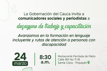 Conmemoración día del comunicador y periodista