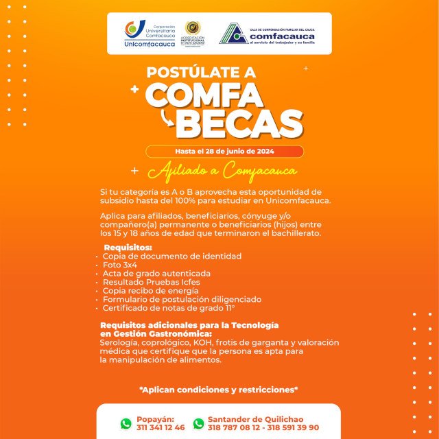 Desbloquea un mundo de oportunidades con Comfabecas - Comfacauca