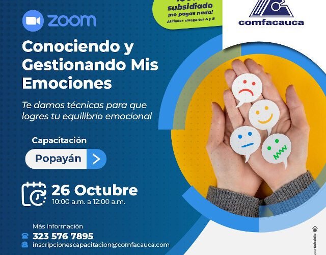 🧠✨ ¡Descubre el poder de tus emociones con este Taller Virtual! 🌈