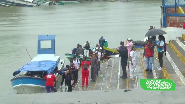 Desde Timbiqui termino la operacion Navegando Al Corazon del Pacifico