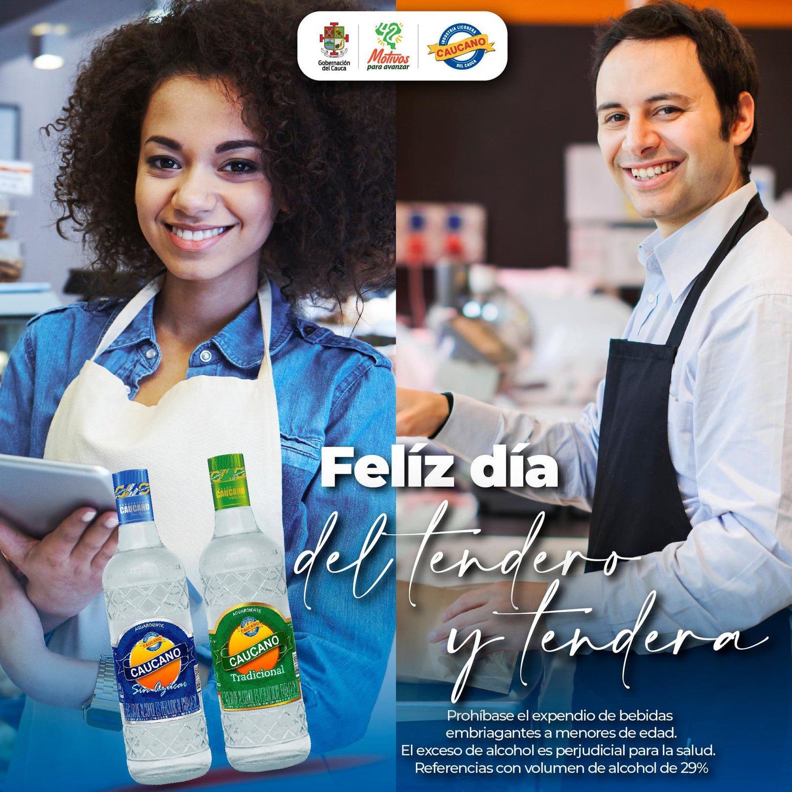 Día del tendero - Industria de Licores del Cauca