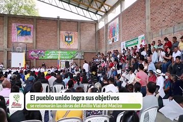 El Macizo Colombiano envía un mensaje por la paz