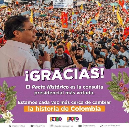 EL PACTO HISTORICO ES LA CONSULTA CON MAS VOTOS EN EL PAIS