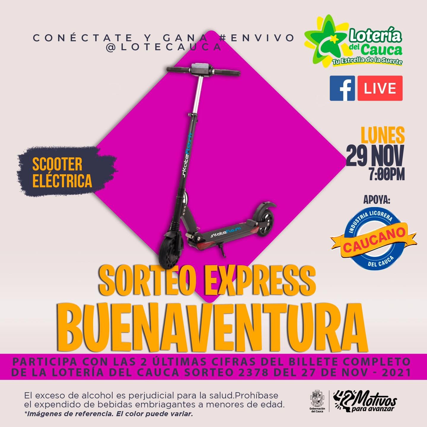 EXPRESS BUENAVENTURA - Lotería del Cauca