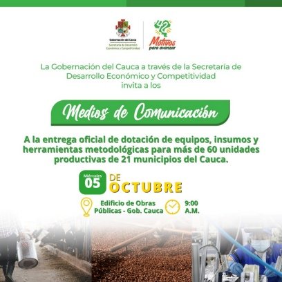El Cauca avanza con el fortalecimiento de la informacion financiera de sus entidades publicas invitacion