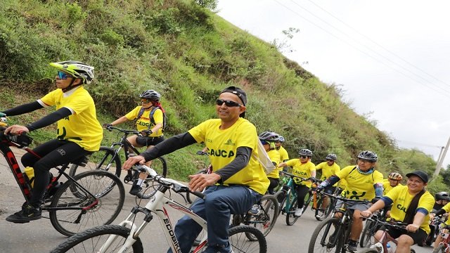 El Cauca conmemoró con éxito el Día Mundial de la Bicicleta