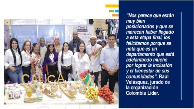 El Cauca es finalista en implementacion de estrategias contra la pobreza