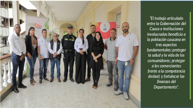 El Cauca se fortalece en la lucha Anticontrabando