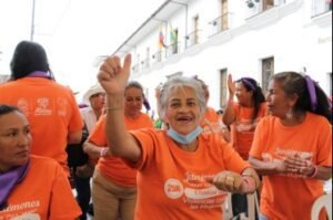 El Cauca se vistio de naranja para Conmemorar el Dia Internacional de la Eliminacion de la Violencia Contra las Mujeres