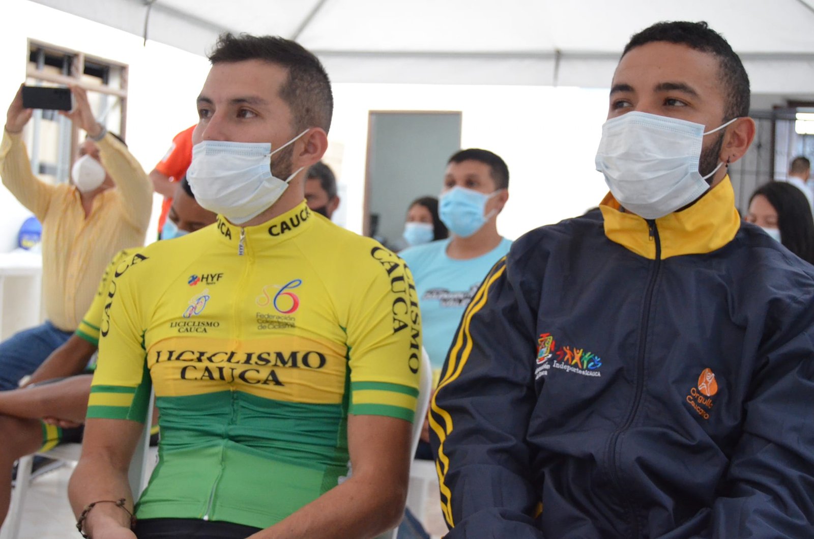 El Gobierno Departamental acompañó a la Liga Cauca de Ciclismo en la preparación para competencia nacional que se disputará en próximos días1