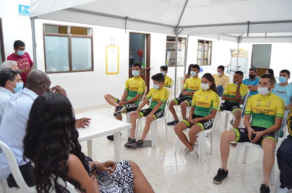 El Gobierno Departamental acompañó a la Liga Cauca de Ciclismo en la preparación para competencia nacional que se disputará en próximos días6