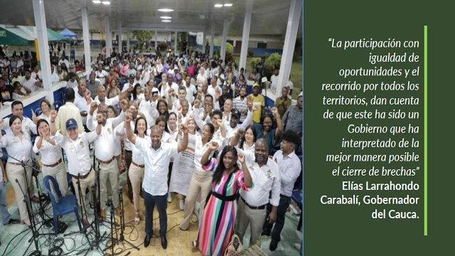 El Gobierno Departamental evidenció desde el municipio de Guapi que en el Cauca "Sí Avanzamos" 29 El Gobierno Departamental evidencio desde el municipio de Guapi que en el Cauca - Si Avanzamos